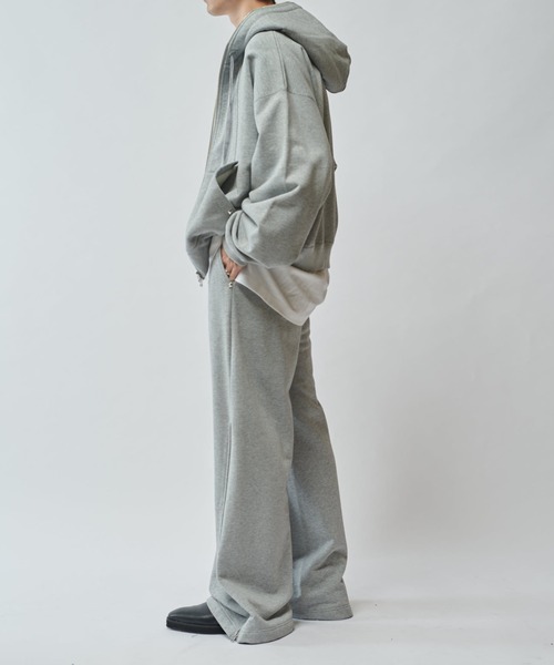 セール】【SURJENT】 サイドジップ スタッズスウェットパンツ