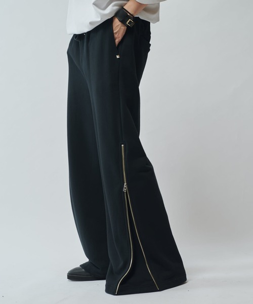 Lui's（ルイス）の「【SURJENT】 サイドジップ スタッズスウェットパンツ（スウェットパンツ・メンズ・ライトグレー/ブラック・2/1）」の6枚目の写真