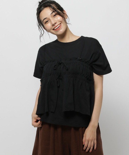 ニコアンド[人気スタッフプロデュース企画]サロペットと2WAYTシャツ3点セット むっち様専用ニコアンド 人気スタッフプロデュース企画 イージー