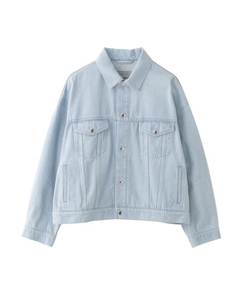 MACKINTOSH PHILOSOPHY(マッキントッシュ フィロソフィー)の「GREY LABEL デニムトラッカージャケット(デニムジャケット・レディース・ブルー/ダークネイビー/オレンジ・2/6)」の1枚目の写真