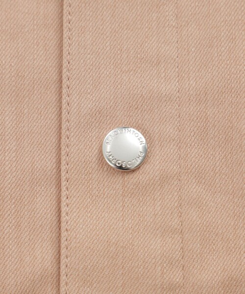 MACKINTOSH PHILOSOPHY(マッキントッシュ フィロソフィー)の「GREY LABEL デニムトラッカージャケット(デニムジャケット・レディース・ブルー/ダークネイビー/オレンジ・2/6)」の10枚目の写真