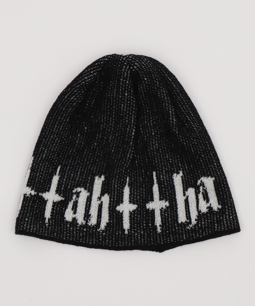 Figments（フィグメンツ）の「サマーニットahワッチ（ニットキャップ/ビーニー・レディース・ブラック/ホワイト・FREE）」の7枚目の写真