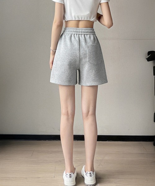 Miniministore(ミニミニストア)の「スウェットショートパンツ レディース夏服(スウェットパンツ・レディース・ライトグレー/ブラック/グレー・L/M)」の16枚目の写真