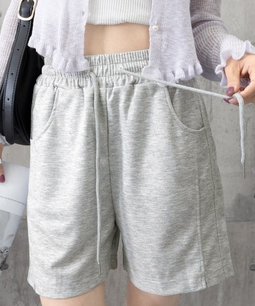 Miniministore(ミニミニストア)の「スウェットショートパンツ レディース夏服(スウェットパンツ・レディース・ライトグレー/ブラック/グレー・L/M)」の15枚目の写真