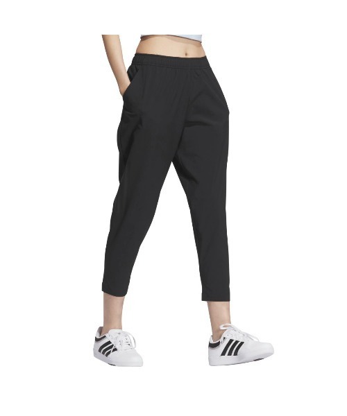 adidas（アディダス）の「アディダス adidas W ACTV ストレッチウーブン クロップパンツ（その他パンツ・レディース・ブラウン/ブラック・S/M/L/XL）」の9枚目の写真