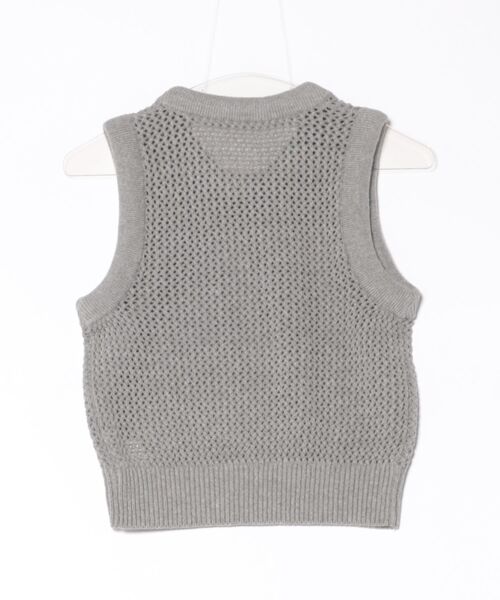 CLANE 3D RIB MESH KNIT TOPS（タンクトップ）｜CLANE（クラネ