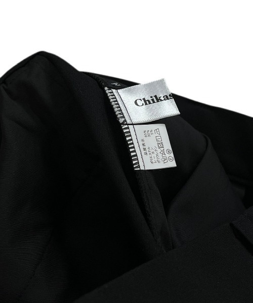 Chikashitsu +（チカシツプラス）の「【CS】full length flare slacks / 【シーエス】フルレングスフレアスラックス（スラックス・メンズ・ブラック・S/M）」の7枚目の写真