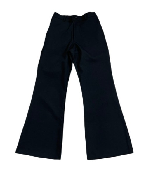 Chikashitsu +（チカシツプラス）の「【CS】full length flare slacks / 【シーエス】フルレングスフレアスラックス（スラックス・メンズ・ブラック・S/M）」の9枚目の写真