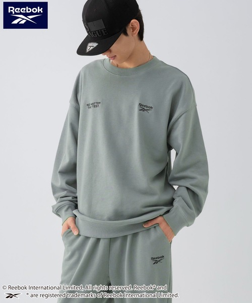 Reebok(リーボック)の「Reebok/リーボック ブランド ロゴ ワンポイント 裏毛 スウェット セットアップ 上下セット ルームウェア スポーツウェア(セットアップ・メンズ・ブラック/アッシュグレー/グリーン/ブラウン・L/M/LL/S)」の21枚目の写真