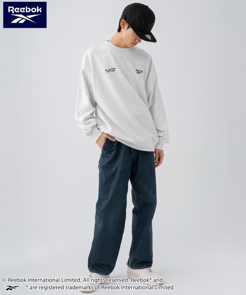 Reebok(リーボック)の「Reebok/リーボック ブランド ロゴ ワンポイント 裏毛 スウェット セットアップ 上下セット ルームウェア スポーツウェア(セットアップ・メンズ・ブラック/アッシュグレー/グリーン/ブラウン・L/M/LL/S)」の20枚目の写真