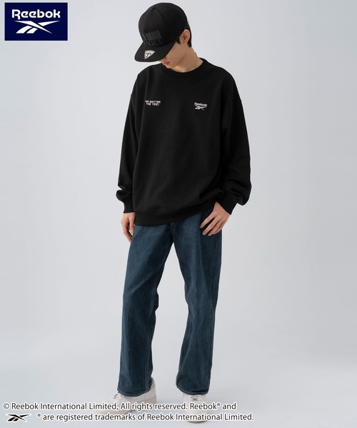 Reebok(リーボック)の「Reebok/リーボック ブランド ロゴ ワンポイント 裏毛 スウェット セットアップ 上下セット ルームウェア スポーツウェア(セットアップ・メンズ・ブラック/アッシュグレー/グリーン/ブラウン・L/M/LL/S)」の18枚目の写真