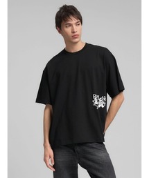 オーバーフィット REPLAY X MARTIN GARRIX ロゴ&グラフィックTシャツ