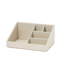 Francfranc 小物入れ ガラス小物入れ ギフトボックス スクエア シルバー（収納グッズ