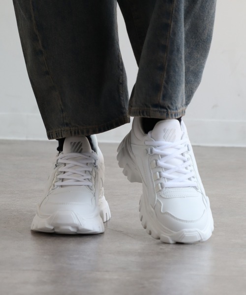 K-SWISS(ケースイス)の「【K-SWISS/ケースイス】レースアップ 厚底スニーカー(スニーカー・レディース・ホワイト/ブラック・24.5cm/23.0cm/24.0cm/23.5cm)」の17枚目の写真