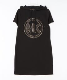 【a974】MICHAEL KORS 美品 スタッズデザイン ドレス ワンピース MICHAEL KORS（マイケルコース）の「ミディ ラップドレス