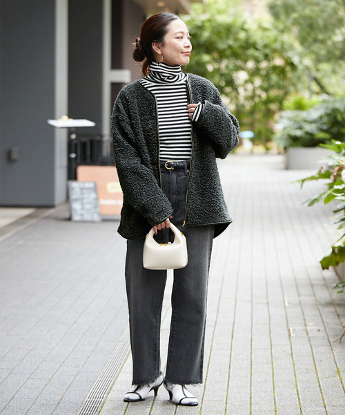 追加3》ボアパイピングブルゾン（その他アウター）｜B.C STOCK（ベー