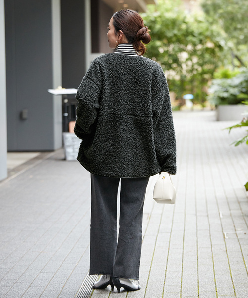 ボントン　ボアアウター 楽天市場】ボア ジャケット（ブランドダントン）（レディース