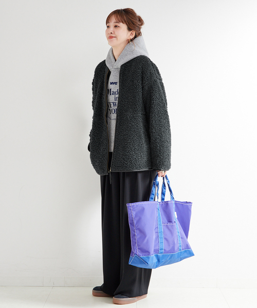 追加3》ボアパイピングブルゾン（その他アウター）｜B.C STOCK