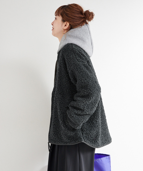 追加3》ボアパイピングブルゾン（その他アウター）｜B.C STOCK