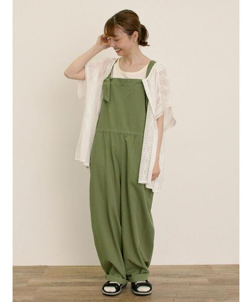 Samansa Mos2(サマンサ モスモス)の「2WAYレースベスト(ベスト・レディース・キナリ/チャコールグレー/オフホワイト・F)」の8枚目の写真