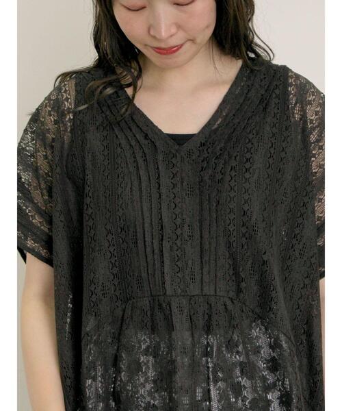 Samansa Mos2(サマンサ モスモス)の「2WAYレースベスト(ベスト・レディース・キナリ/チャコールグレー/オフホワイト・F)」の20枚目の写真