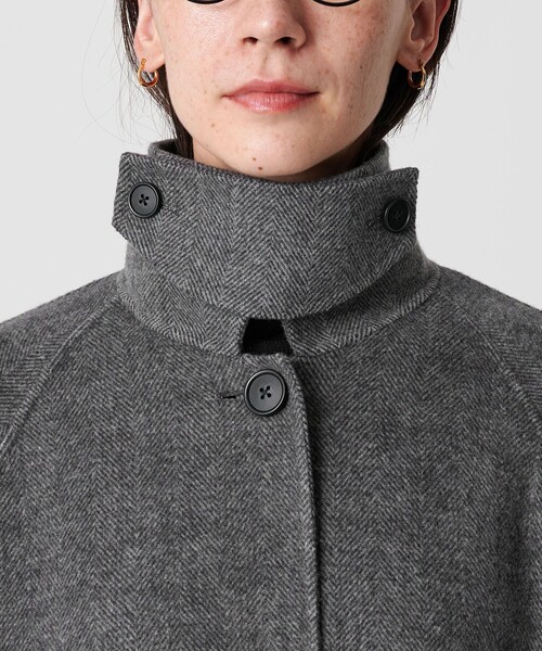 リバー ステンカラー ロングコート（ステンカラーコート