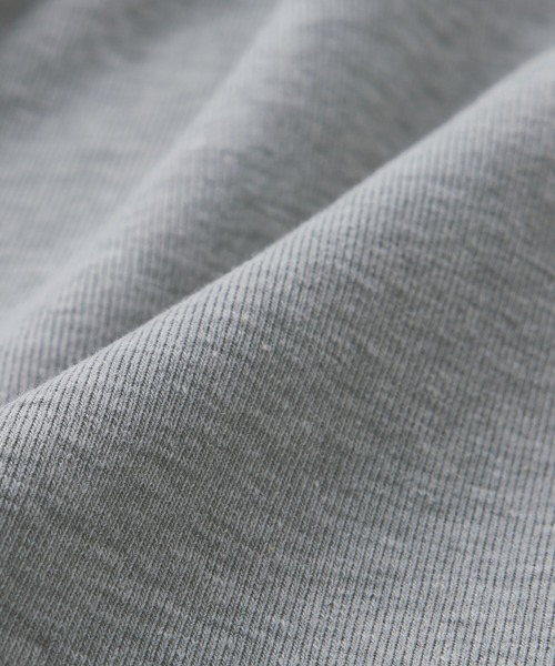 CHAN ME（チャンミ）の「裾フリルTシャツ（Tシャツ/カットソー・レディース・グレー/ネイビー/ホワイト/ブラック・X-LARGE/LARGE/MEDIUM）」の21枚目の写真