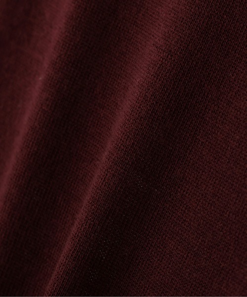 MARGARET HOWELL（マーガレットハウエル）の「WASHABLE WOOL（ニット/セーター・レディース・ブラック/ワインレッド・2）」の4枚目の写真