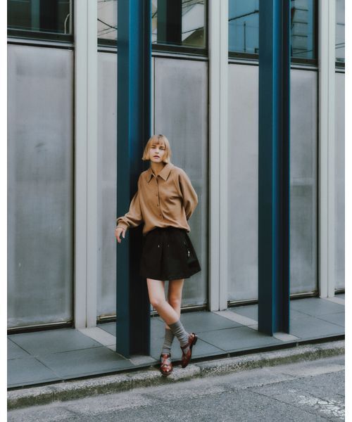 styling/（スタイリング）の「カシュクール2WAYシャツ（シャツ/ブラウス・レディース・モカ/オフホワイト/グレー/ブルー・F）」の17枚目の写真