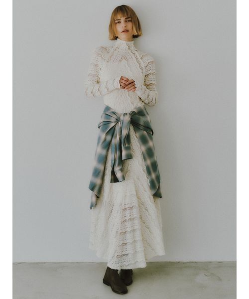 styling/（スタイリング）の「カシュクール2WAYシャツ（シャツ/ブラウス・レディース・モカ/オフホワイト/グレー/ブルー・F）」の20枚目の写真