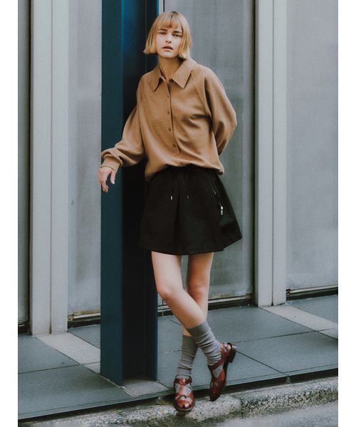 styling/（スタイリング）の「カシュクール2WAYシャツ（シャツ/ブラウス・レディース・モカ/オフホワイト/グレー/ブルー・F）」の22枚目の写真