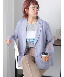 ehka sopo（エヘカソポ）の「◎シアーテーラードジャケット（テーラードジャケット）」