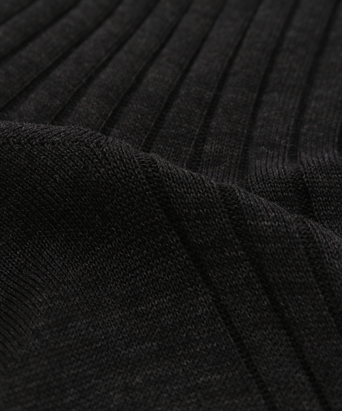 Bresciani（ブレシアニ）の「BRESCIANI ブレッシアーニ 別注 リブソックス WD009UN0001（ソックス/靴下・レディース・ネイビー/ピンク/レッド/グリーン/キャメル/ホワイト/グレー/チャコールグレー・FREE）」の10枚目の写真