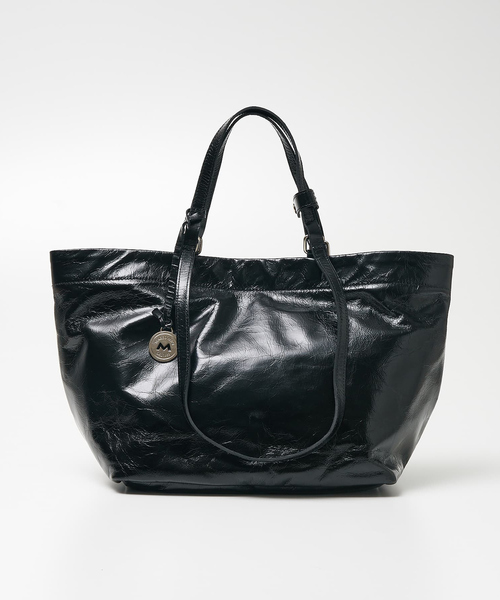 marco masi（マルコマージ）の「【MARCO MASI】２WAYハンドルレザートートバッグ　ブラック（トートバッグ・レディース・ブラック・フリー）」の17枚目の写真