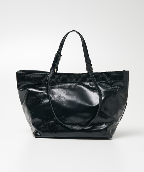 marco masi（マルコマージ）の「【MARCO MASI】２WAYハンドルレザートートバッグ　ブラック（トートバッグ・レディース・ブラック・フリー）」の19枚目の写真