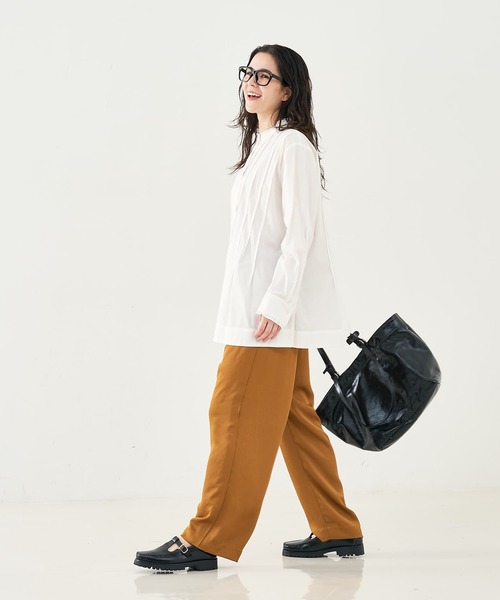 marco masi（マルコマージ）の「【MARCO MASI】２WAYハンドルレザートートバッグ　ブラック（トートバッグ・レディース・ブラック・フリー）」の9枚目の写真