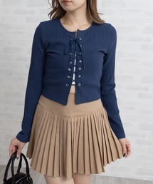 clear | フロントスピンドルカットソー[カジュアル 着回し抜群 大人](Tシャツ/カットソー)