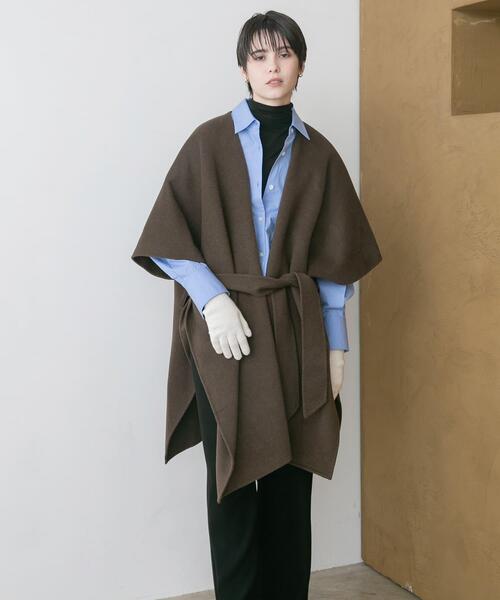 ウールカシミヤリバーポンチョ（ポンチョ）｜URBAN RESEARCH（アーバン