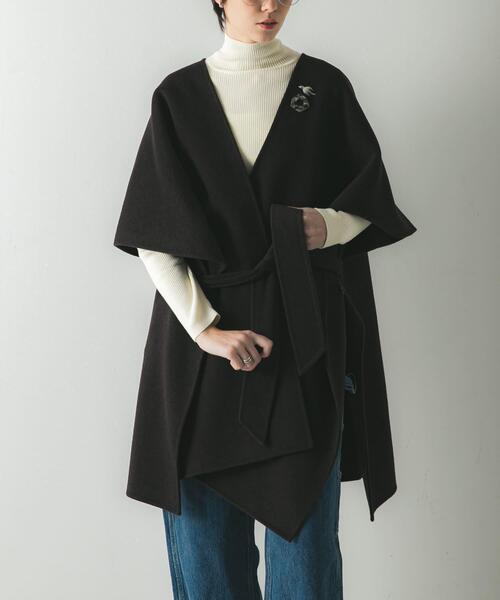 ウールカシミヤリバーポンチョ（ポンチョ）｜URBAN RESEARCH（アーバン