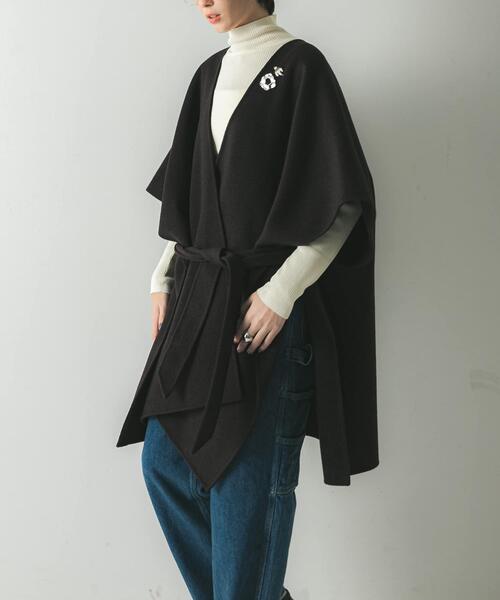 ウールカシミヤリバーポンチョ（ポンチョ）｜URBAN RESEARCH（アーバン