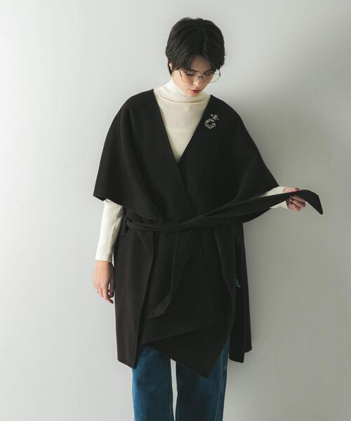 ウールカシミヤリバーポンチョ（ポンチョ）｜URBAN RESEARCH（アーバン