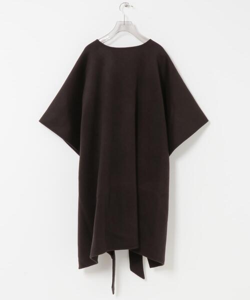 URBAN RESEARCH(アーバンリサーチ)の「ウールカシミヤリバーポンチョ(ポンチョ・レディース・ブラウン/グリーン系その他・FREE)」の13枚目の写真