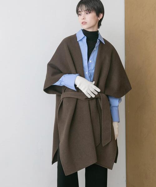 ウールカシミヤリバーポンチョ（ポンチョ）｜URBAN RESEARCH（アーバン