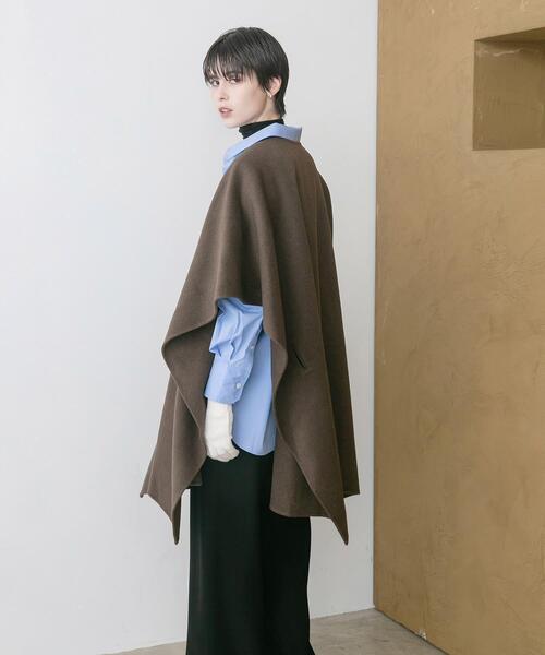 ウールカシミヤリバーポンチョ（ポンチョ）｜URBAN RESEARCH（アーバン