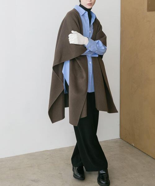 セール】ウールカシミヤリバーポンチョ（ポンチョ）｜URBAN RESEARCH