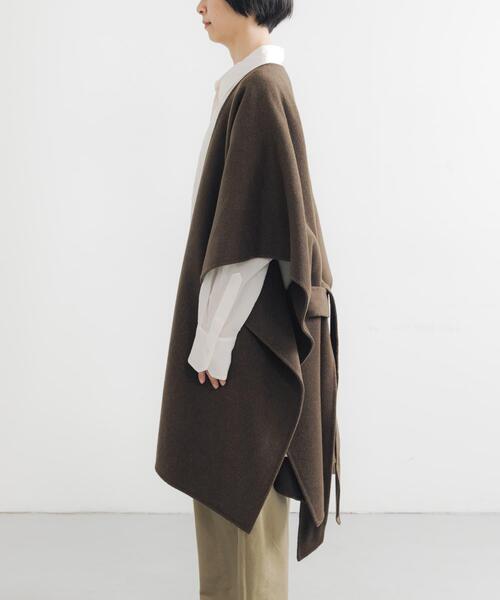 アーバンリサーチロッソ ウールカシミヤリバーポンチョ ウールカシミヤリバーポンチョ（ポンチョ）｜URBAN RESEARCH（アーバン