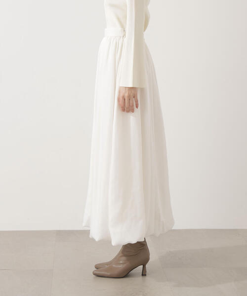 PROPORTION BODY DRESSING（プロポーションボディドレッシング）の「＜ウォッシャブル＞バルーンスカート / 1215220003（スカート・レディース・ホワイト/ブラック・P/S/MEDIUM）」の16枚目の写真