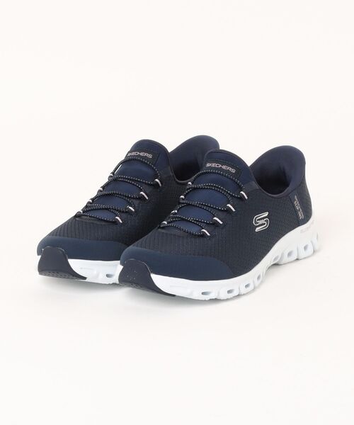 SKECHERS(スケッチャーズ)の「《SKECHERS》53 GLIDE-STEP-PURSUIT(スニーカー・レディース・ネイビー/ブラック・25.0cm/24.5cm/22.5cm/23.0cm/23.5cm/24.0cm)」の1枚目の写真
