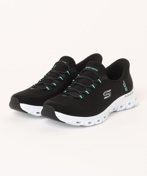 SKECHERS(スケッチャーズ)の「《SKECHERS》53 GLIDE-STEP-PURSUIT(スニーカー・レディース・ネイビー/ブラック・25.0cm/24.5cm/22.5cm/23.0cm/23.5cm/24.0cm)」の2枚目の写真