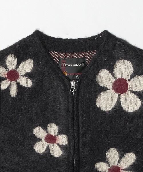 TOWNCRAFT（タウンクラフト）の「【別注】＜TOWNCRAFT＞ニット ベスト（ベスト・レディース・ブラック/オフホワイト・FREE）」の11枚目の写真